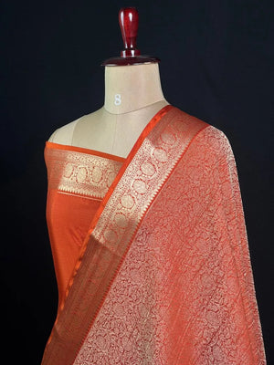 Elegant Crush Crepe Silk Saree
