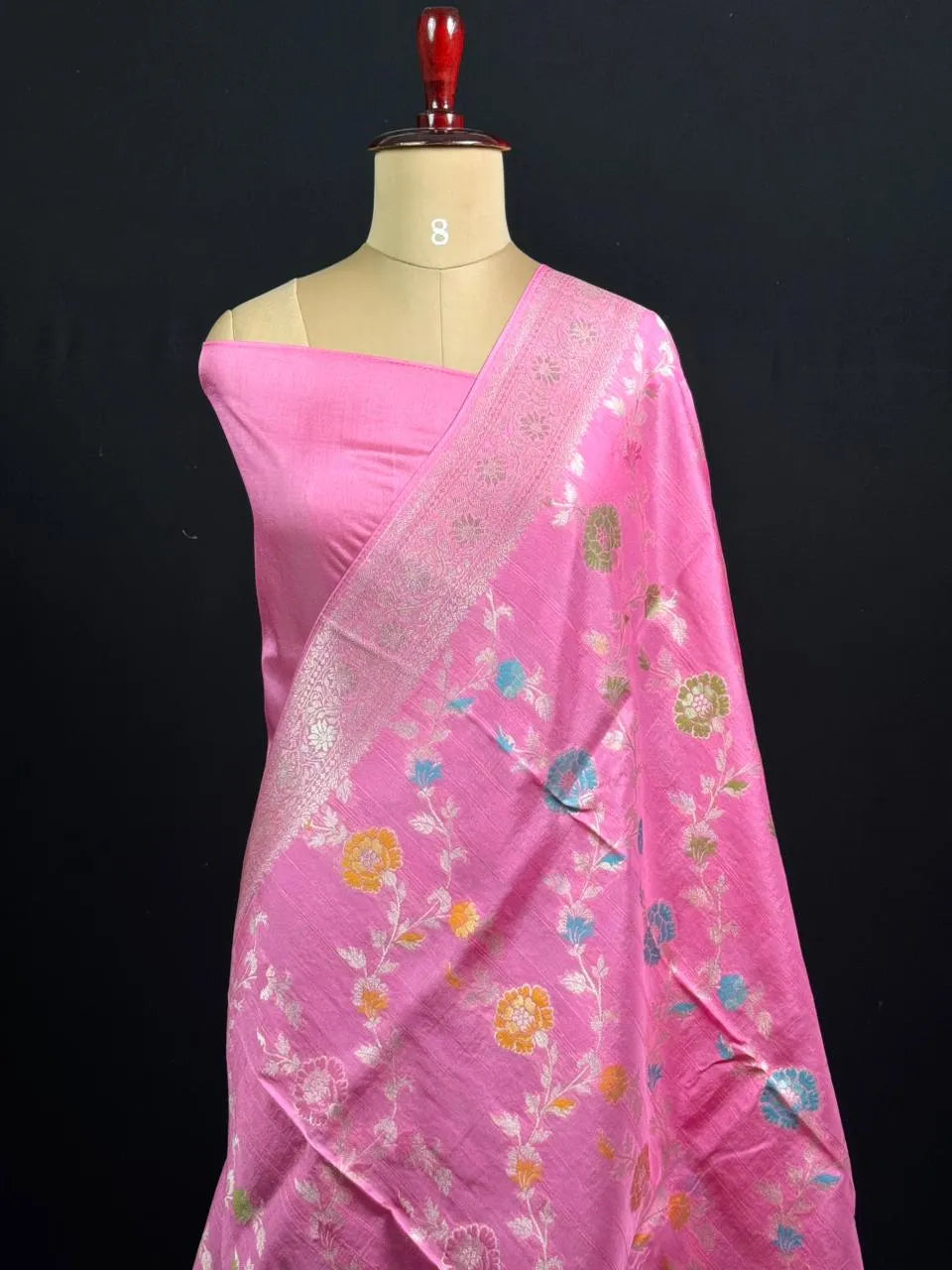 Festive Special Raw Silk Meena Saree