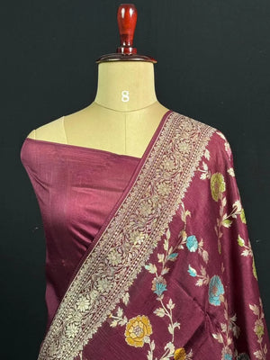 Festive Special Raw Silk Meena Saree