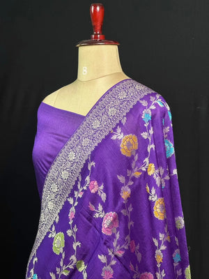 Festive Special Raw Silk Meena Saree