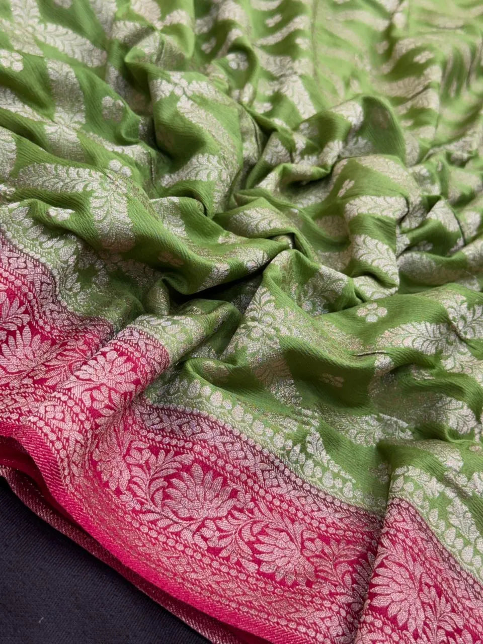 Classic Georgette Drapes for Every Occasion- Da Saffron