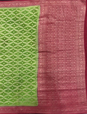 Classic Georgette Drapes for Every Occasion- Da Saffron