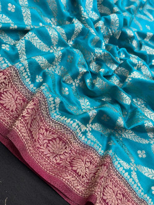 Classic Georgette Drapes for Every Occasion- Da Saffron