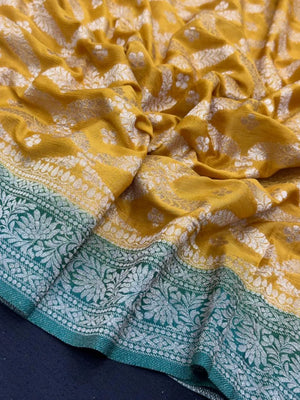 Classic Georgette Drapes for Every Occasion- Da Saffron