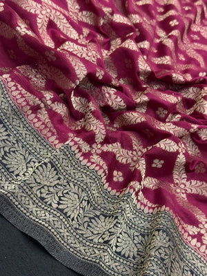 Classic Georgette Drapes for Every Occasion- Da Saffron