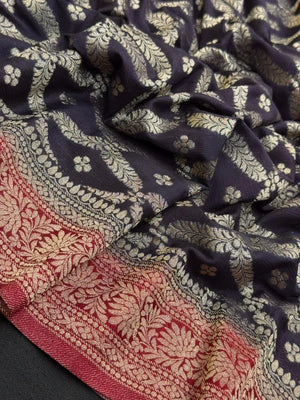 Classic Georgette Drapes for Every Occasion- Da Saffron