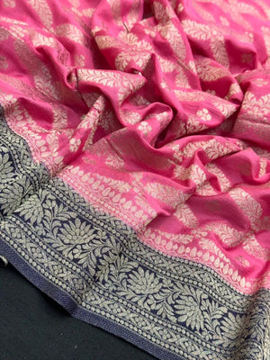 Classic Georgette Drapes for Every Occasion- Da Saffron