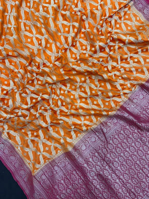 Classic Georgette Drapes for Every Occasion- Da Saffron