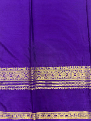 Elegant Semi Mysore Crepe Silk Saree – Perfect for Daily Wear Fashion