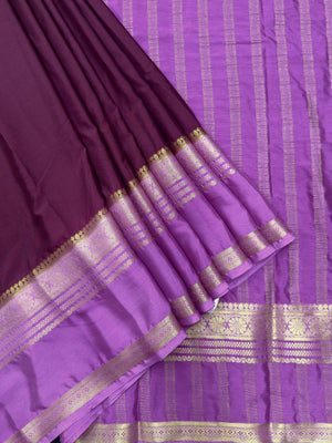 Elegant Semi Mysore Crepe Silk Saree – Perfect for Daily Wear Fashion