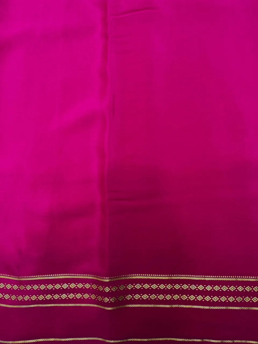 Pure Mysore Crepe Silk Saree