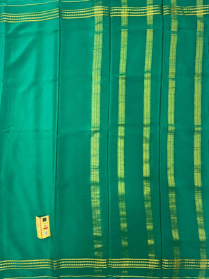 Pure Mysore Crepe Silk Saree