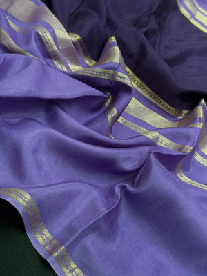 Designer Crape Silk Saree for Festive Wear-Drape Eclusive Siik