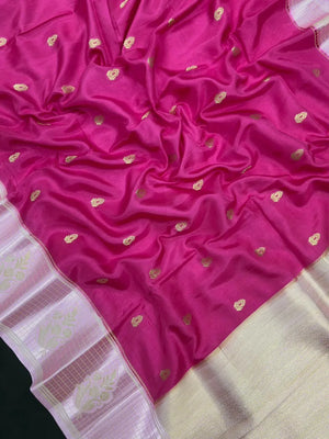 Raw Mango Silk Saree-Dupion Mango