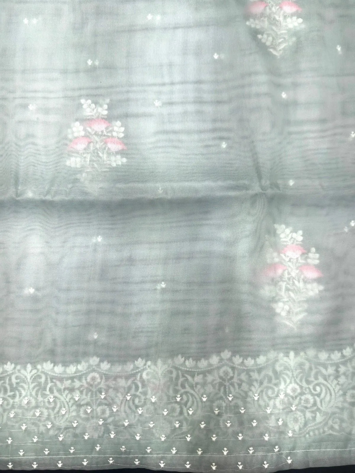 Luxury EMB Organza Saree with Intricate Thread Work (EMB Organza)