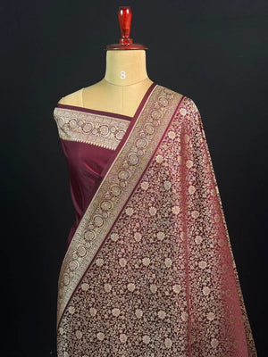 Wedding Special Semi Katan Silk Saree