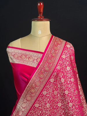 Wedding Special Semi Katan Silk Saree