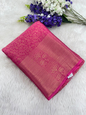Semi Binny Crepe Silk Saree for Modern Women