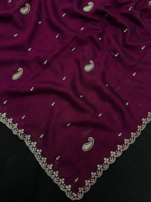 Stylish Raw Silk Blend Saree – Perfect for Festive Occasions (Finedine)