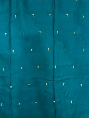 Stylish Raw Silk Blend Saree – Perfect for Festive Occasions (Finedine)