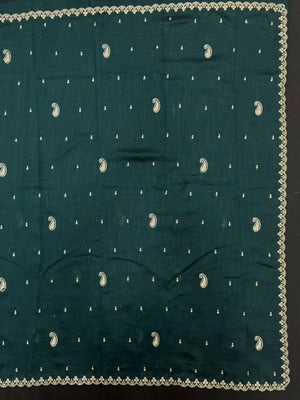 Stylish Raw Silk Blend Saree – Perfect for Festive Occasions (Finedine)