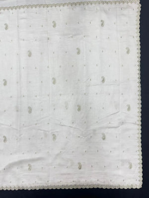 Stylish Raw Silk Blend Saree – Perfect for Festive Occasions (Finedine)