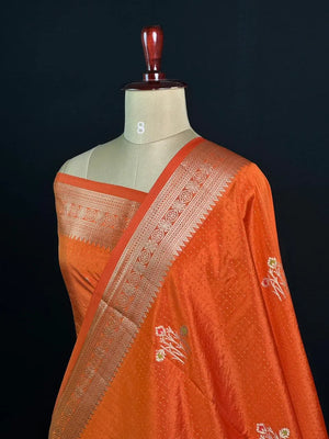 Seni Elegant Raw Silk Saree