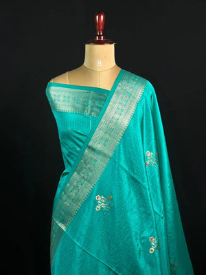 Seni Elegant Raw Silk Saree