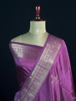 Seni Elegant Raw Silk Saree