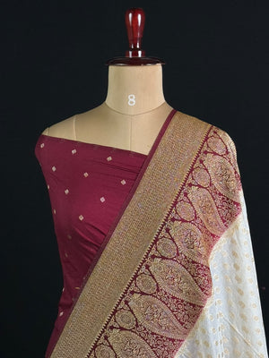 Royal Charm Chiffon Georgette Saree (Mango Border)