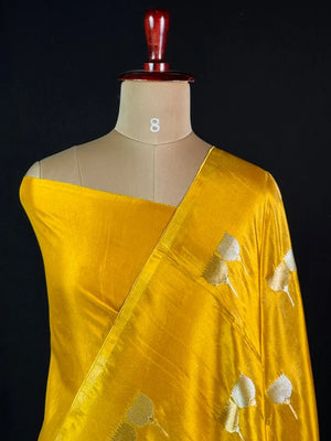 Lustre Weave Viscose Tissue Silk Saree