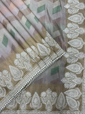 Luxury Tussar Silk Weave