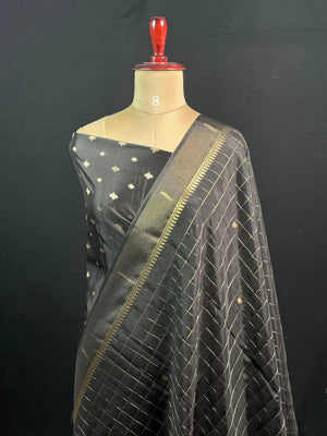 Festive Special Semi Mysuri Silk Chex Saree Collection