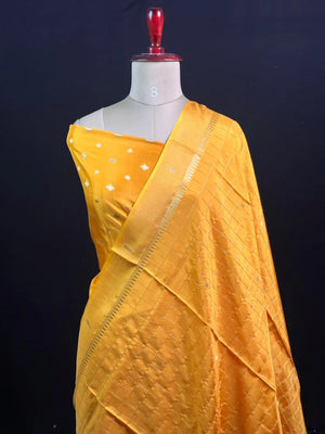 Festive Special Semi Mysuri Silk Chex Saree Collection