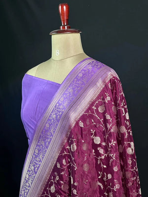 Radiant HP Pink Pure Viscose Traditional Saree