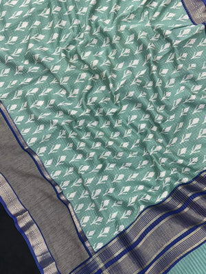 Hp prints Saree – Elegance with Zari Detailing