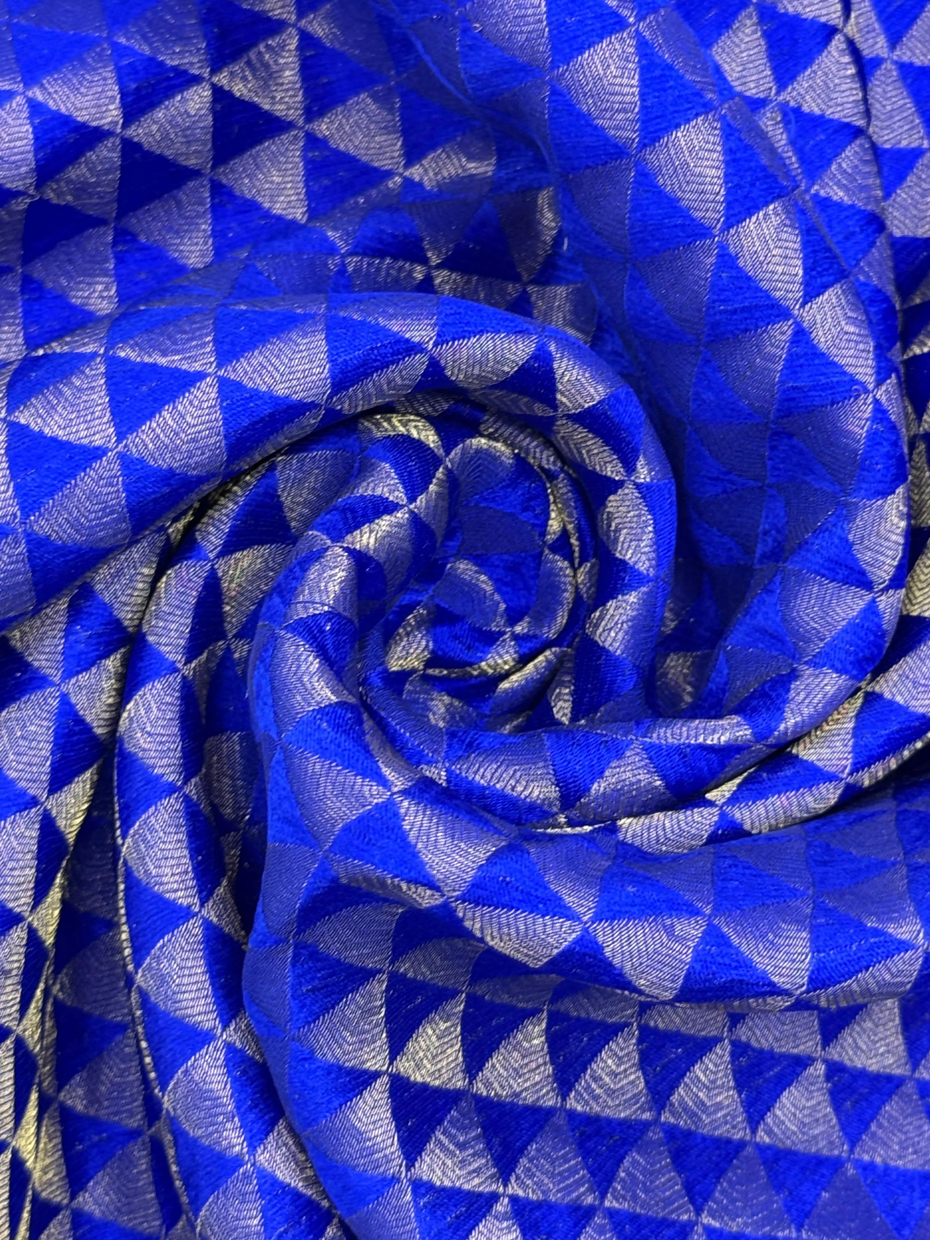 Pure Mysore Crepe Silk Saree-Crepe Brocade