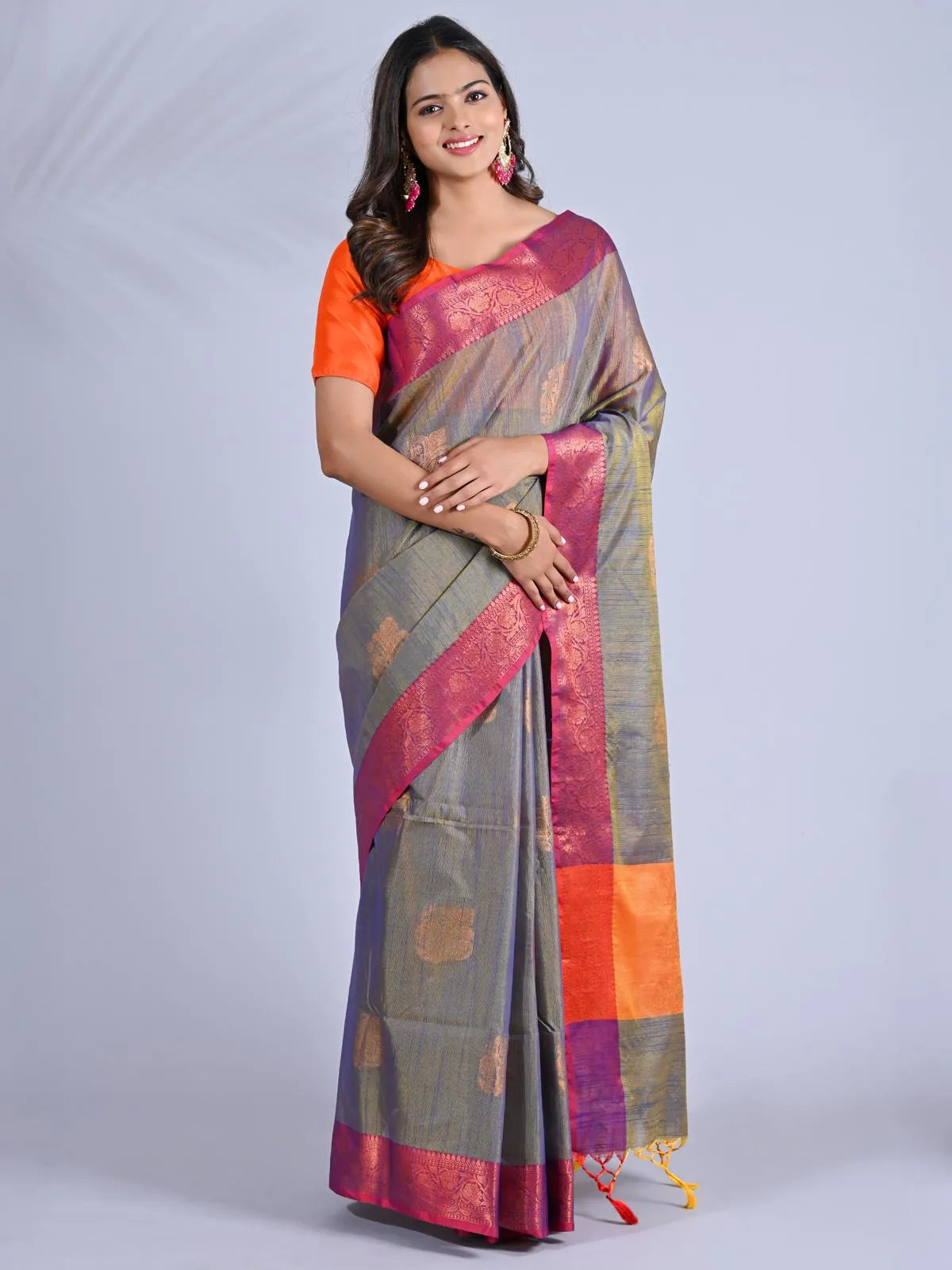 Semi Silk Sarees- Kanchi Lenin Saree