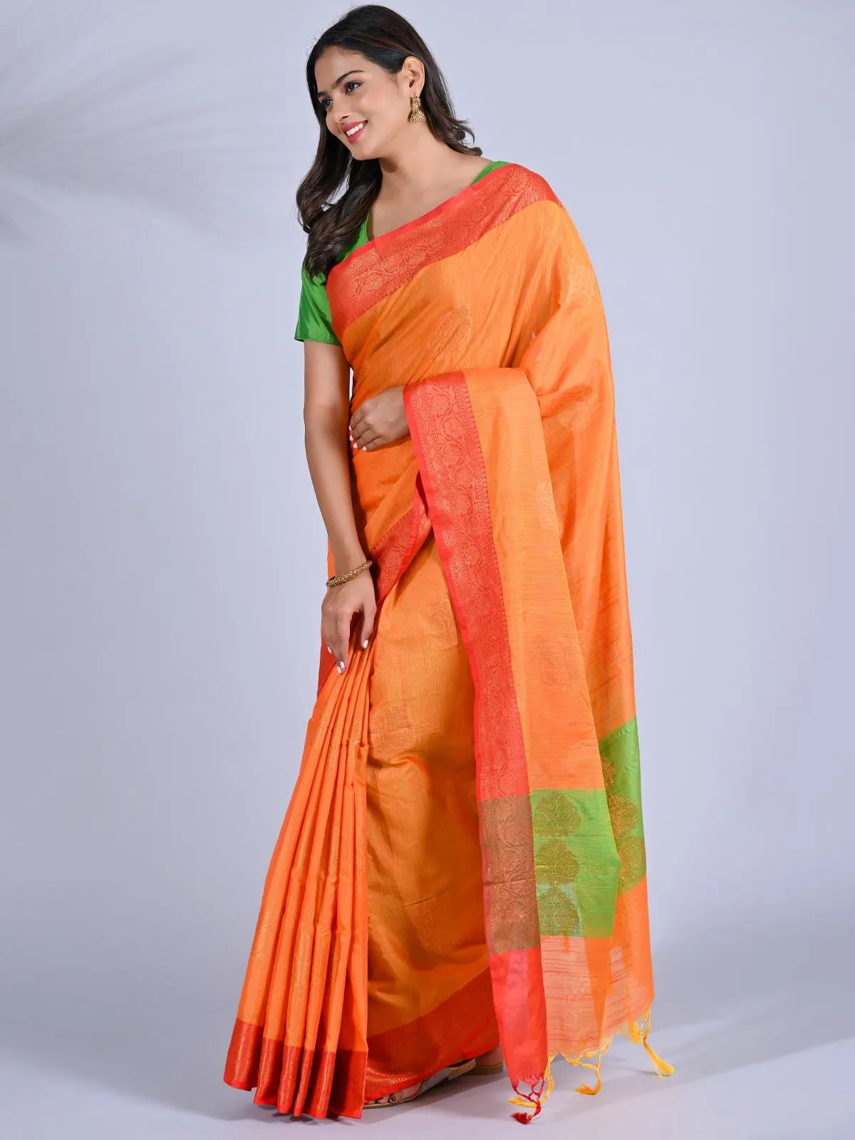 Semi Silk Sarees- Kanchi Lenin Saree