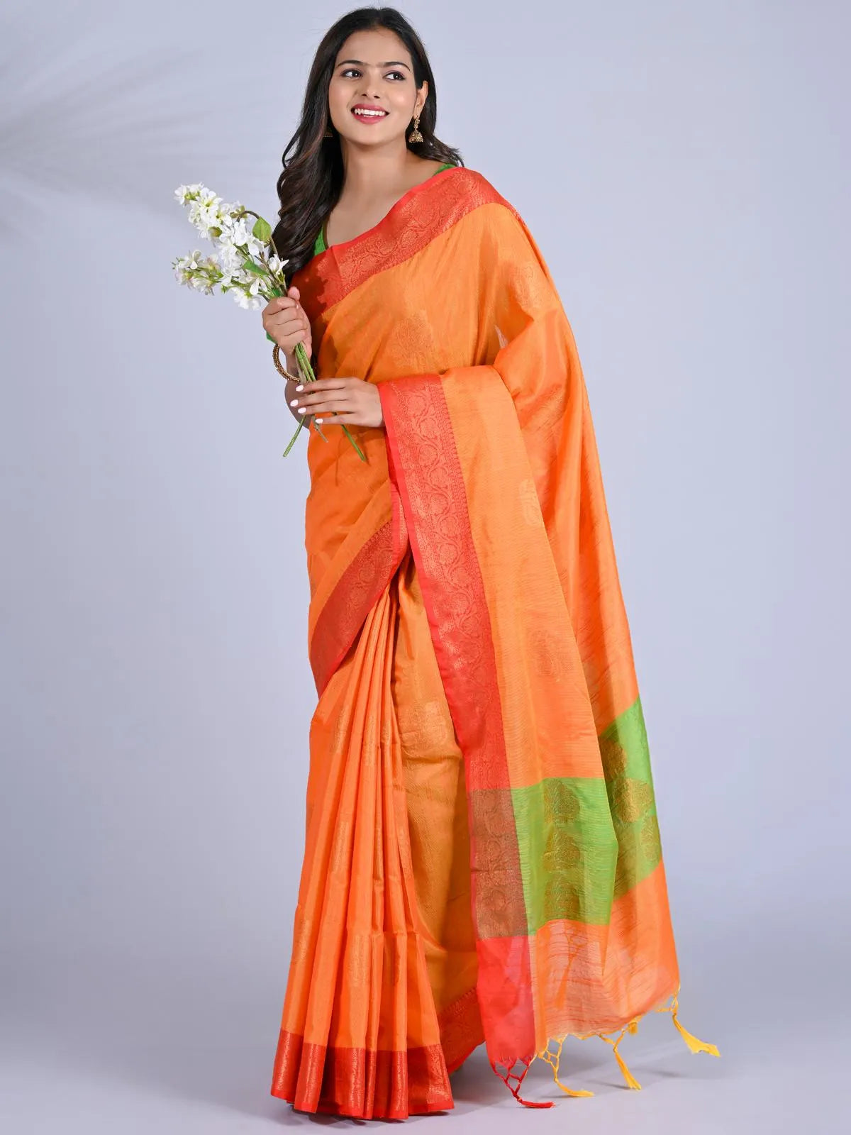 Semi Silk Sarees- Kanchi Lenin Saree