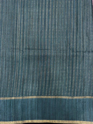 Stylish Tasar Block Print Saree – Blend of Comfort and Class