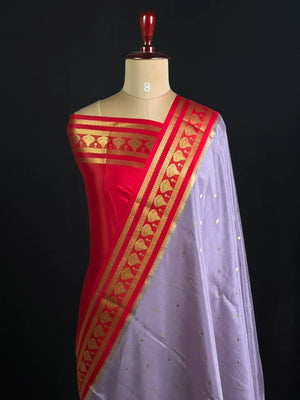 Pure Mysore Silk Saree with Elegant Jhumka Design