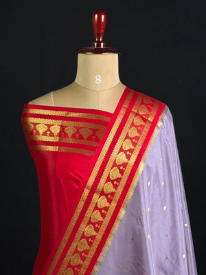 Pure Mysore Silk Saree with Elegant Jhumka Design