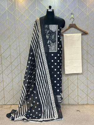 Summer Special Pure Cotton Dress Material (Unstitched)