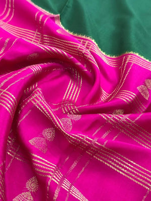 Pure Mysore Silk Jhumuki Saree