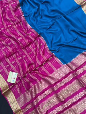 Pure Mysore Silk Jhumuki Saree