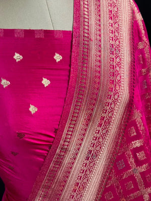 Latest Semi Georgette Silk Saree with Stunning Zari Pallu Design