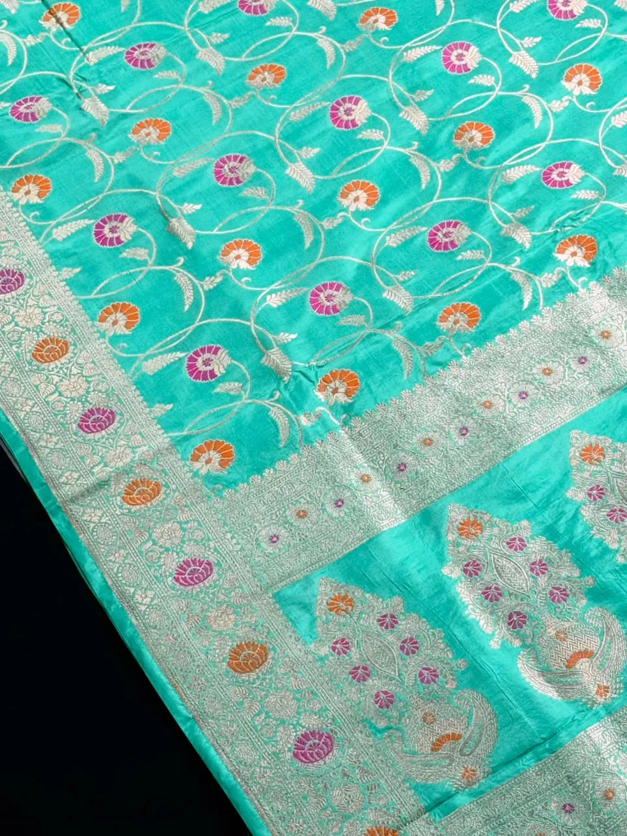Pure Banarasi Kataan Meena AM