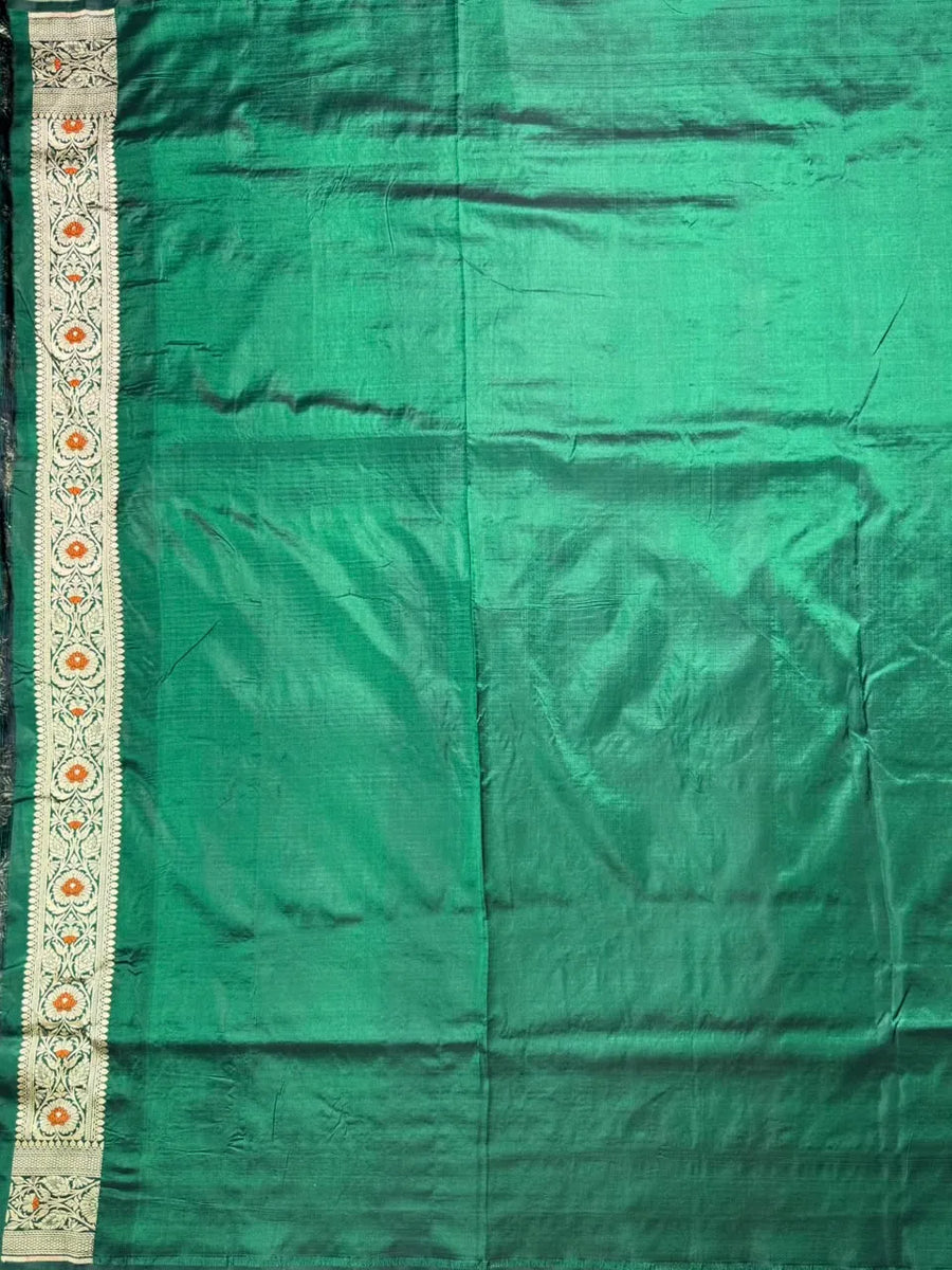 Pure Banarasi Katan Rangart Silk Saree