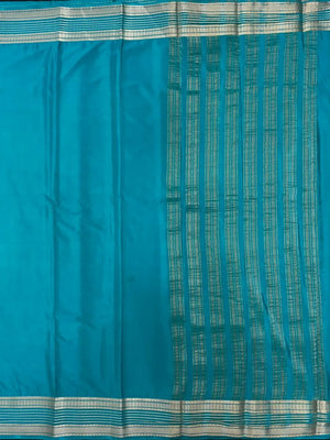 Luxe Drapes: Semi Mysore Crepe Silk Saree for Timeless Elegance-(KH Anusuya)